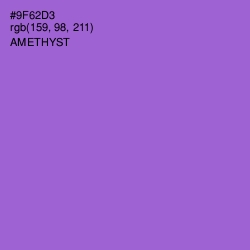 #9F62D3 - Amethyst Color Image