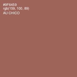 #9F6459 - Au Chico Color Image