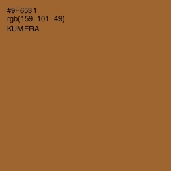 #9F6531 - Kumera Color Image