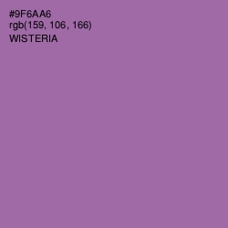 #9F6AA6 - Wisteria Color Image