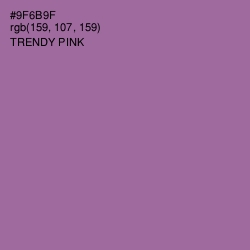 #9F6B9F - Trendy Pink Color Image
