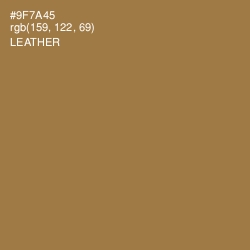 #9F7A45 - Leather Color Image