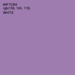 #9F7CB0 - Lavender Purple Color Image