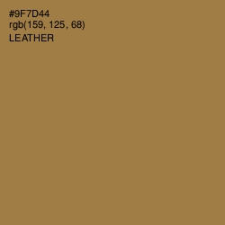 #9F7D44 - Leather Color Image