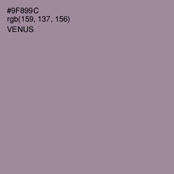 #9F899C - Venus Color Image