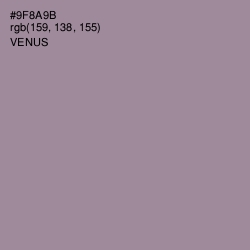 #9F8A9B - Venus Color Image