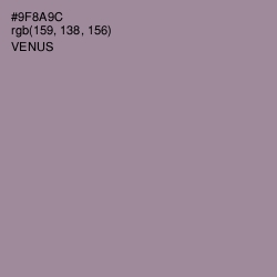 #9F8A9C - Venus Color Image