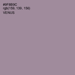 #9F8B9C - Venus Color Image