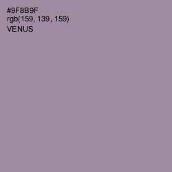 #9F8B9F - Venus Color Image