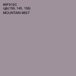 #9F919C - Mountain Mist Color Image