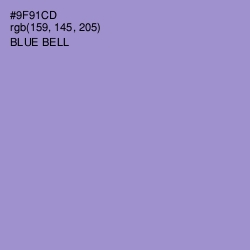 #9F91CD - Blue Bell Color Image