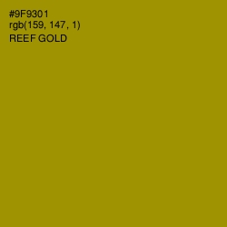#9F9301 - Reef Gold Color Image