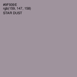 #9F939E - Star Dust Color Image