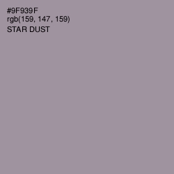 #9F939F - Star Dust Color Image