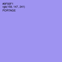 #9F93F1 - Portage Color Image
