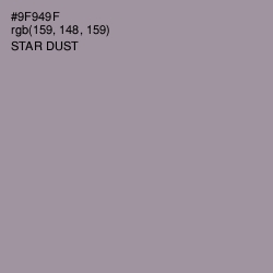 #9F949F - Star Dust Color Image