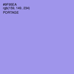 #9F95EA - Portage Color Image
