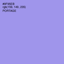#9F95EB - Portage Color Image
