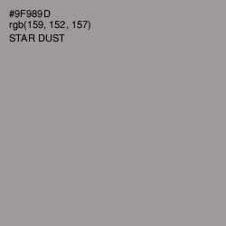 #9F989D - Star Dust Color Image