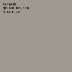 #9F9A90 - Star Dust Color Image