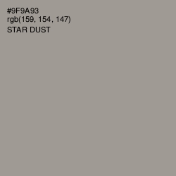 #9F9A93 - Star Dust Color Image