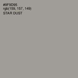 #9F9D95 - Star Dust Color Image