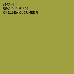 #9FA141 - Chelsea Cucumber Color Image