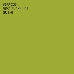 #9FAC33 - Sushi Color Image