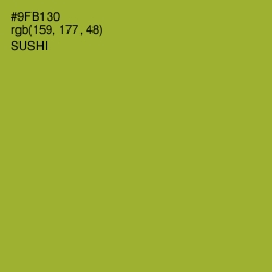 #9FB130 - Sushi Color Image