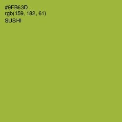 #9FB63D - Sushi Color Image