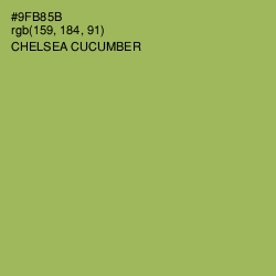 #9FB85B - Chelsea Cucumber Color Image