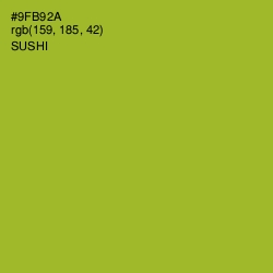 #9FB92A - Sushi Color Image