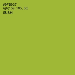 #9FB937 - Sushi Color Image