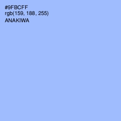 #9FBCFF - Jordy Blue Color Image