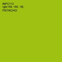 #9FC112 - Pistachio Color Image