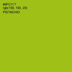 #9FC117 - Pistachio Color Image