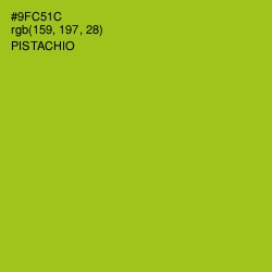 #9FC51C - Pistachio Color Image