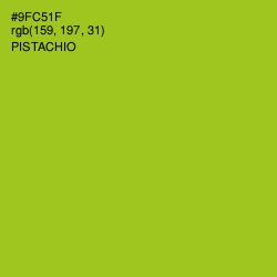 #9FC51F - Pistachio Color Image