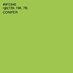 #9FC64E - Conifer Color Image