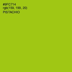 #9FC714 - Pistachio Color Image