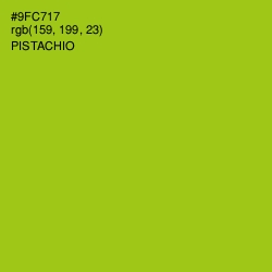 #9FC717 - Pistachio Color Image