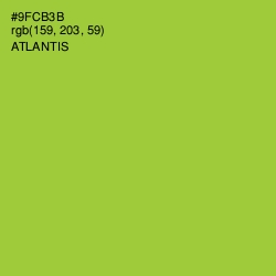 #9FCB3B - Atlantis Color Image