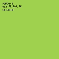 #9FD14E - Conifer Color Image