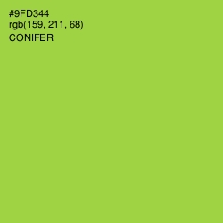 #9FD344 - Conifer Color Image