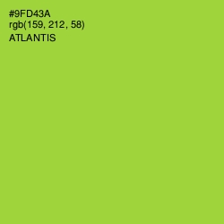 #9FD43A - Atlantis Color Image