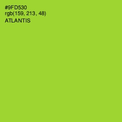 #9FD530 - Atlantis Color Image