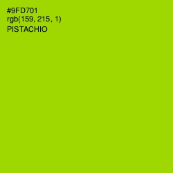 #9FD701 - Pistachio Color Image