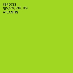 #9FD723 - Atlantis Color Image