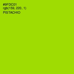 #9FDC01 - Pistachio Color Image