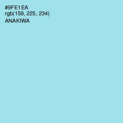 #9FE1EA - Anakiwa Color Image